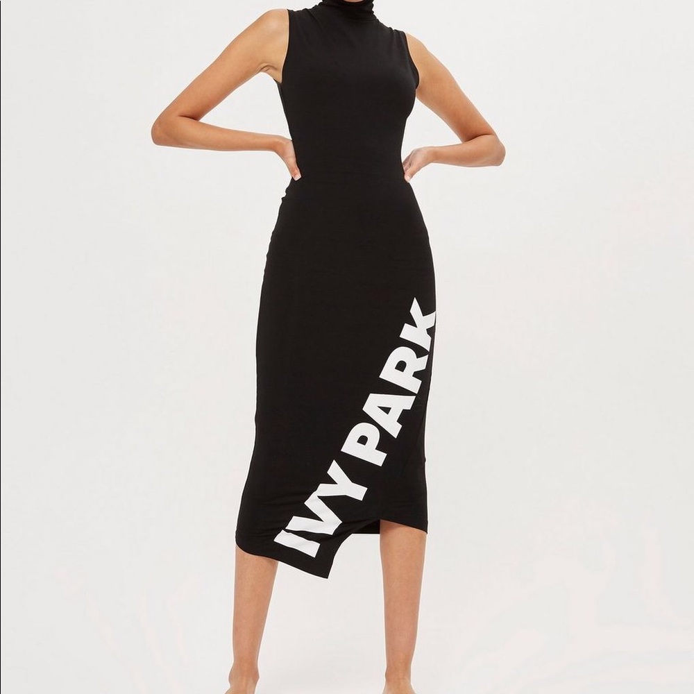 Black Ivy Park Bodycon Dress
